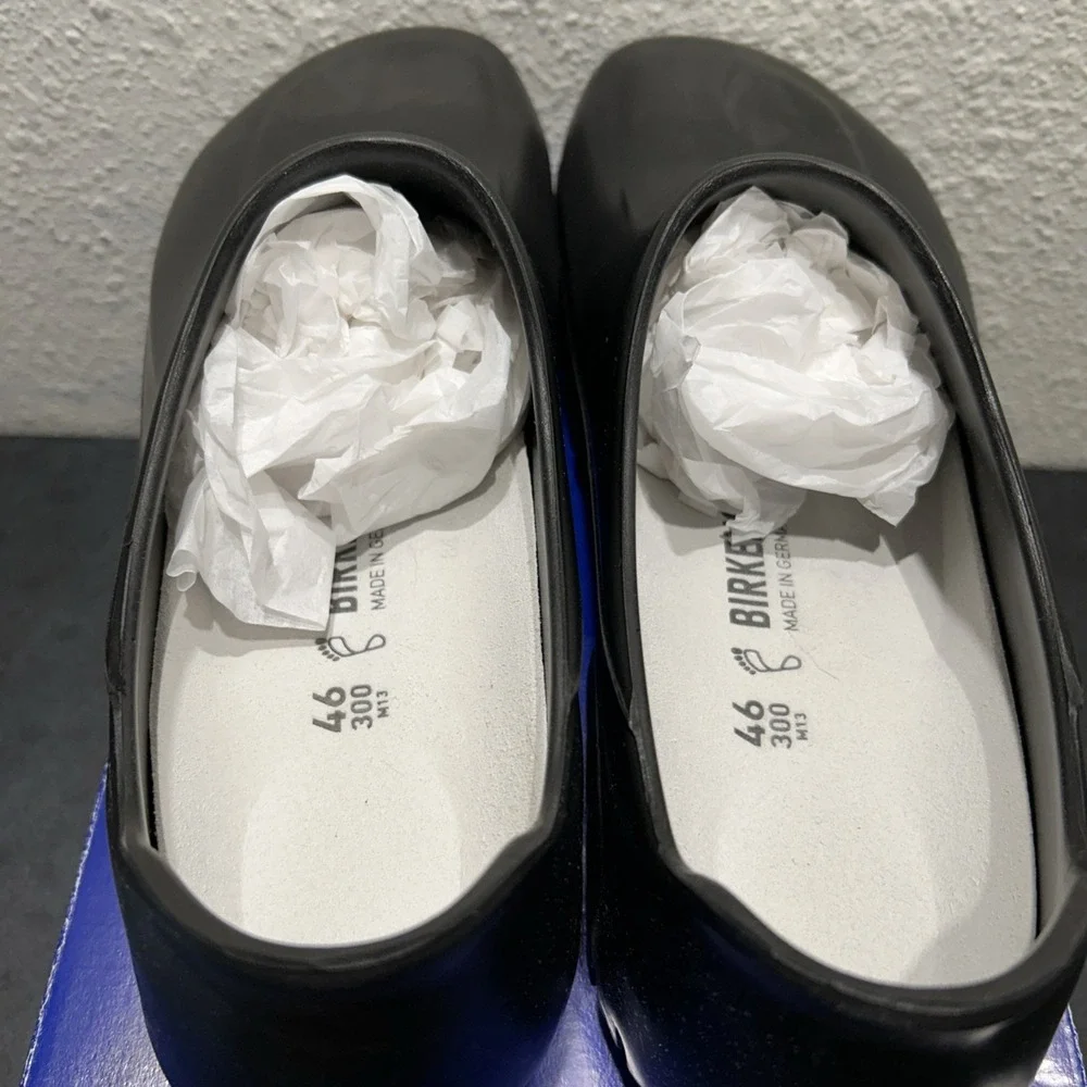 Birkenstock A 640 Polyurethane Black EU 46 US M 13 Mens